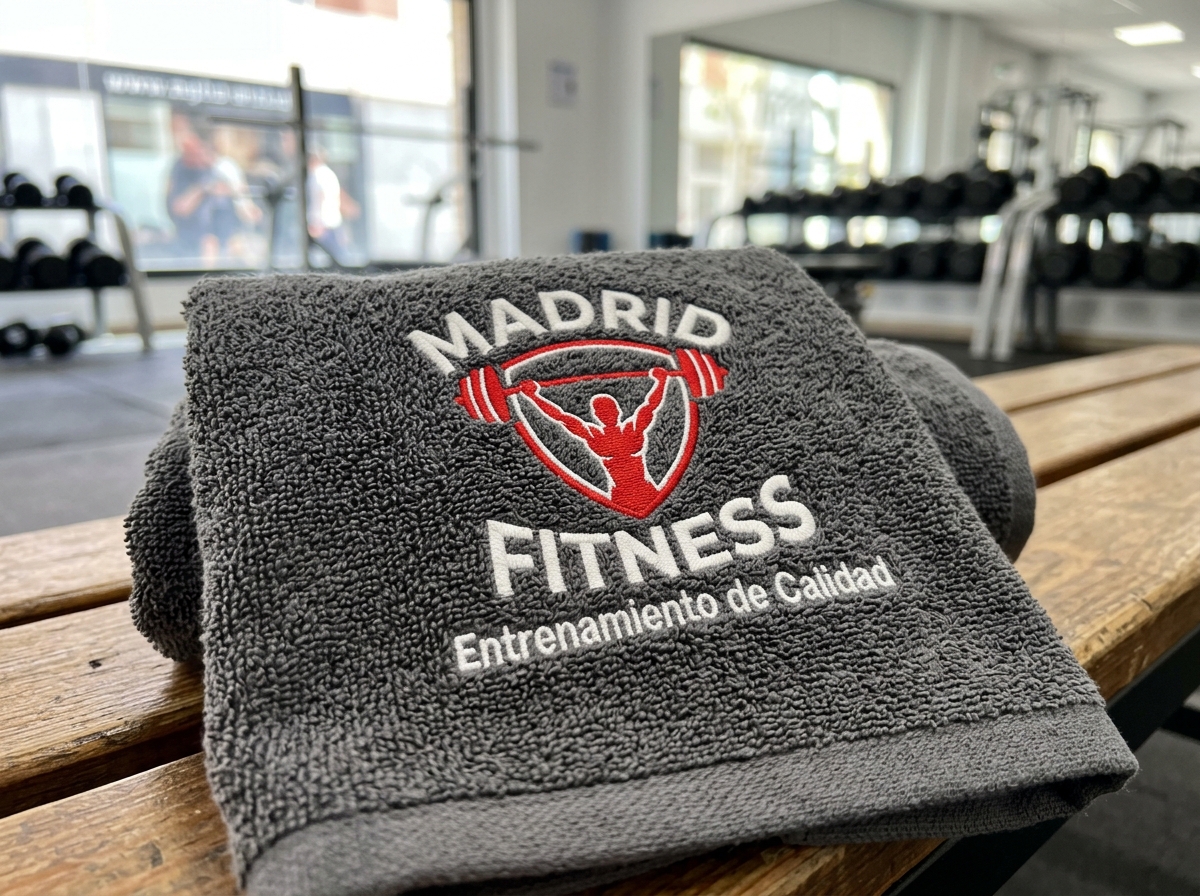 bordados hechos con criterio técnico para gimnasios de Madrid